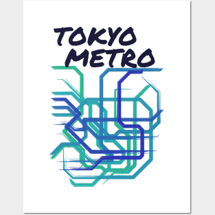 Tokyo Metro Posters and Art